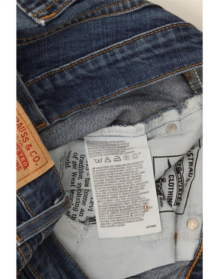 Blugi pentru bărbați Levi's 529 Curvy Bootcut W32 L32 Bumbac albastru