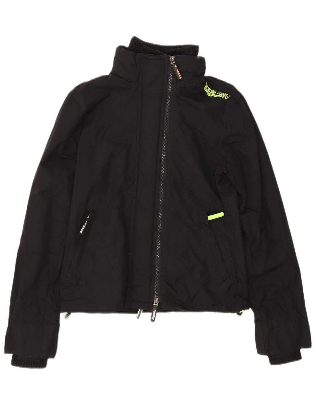 Jachetă Windbreaker pentru femei The Windcheater UK 12 Medium Black