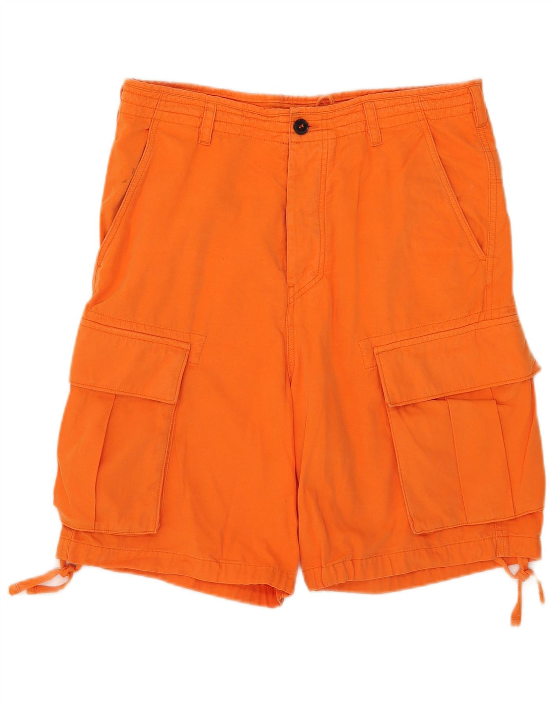 Pantaloni scurti cargo pentru bărbați French Connection W32 bumbac portocaliu mediu