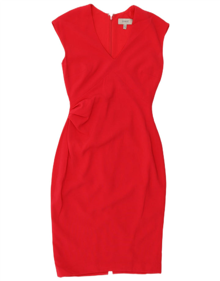 Rochie bodycon pentru femei Coast UK 8 Mic roz triacetat