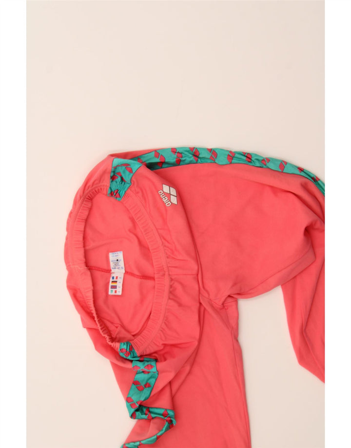 ARENA Womens Stirrup Leggings UK 14 Medium  Pink Polyamide Vintage Arena and Second-Hand Arena from Messina Hembry 