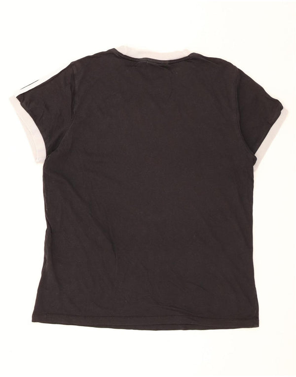 Tricou Adidas pentru femei Top UK 12 Medium Black Bumbac