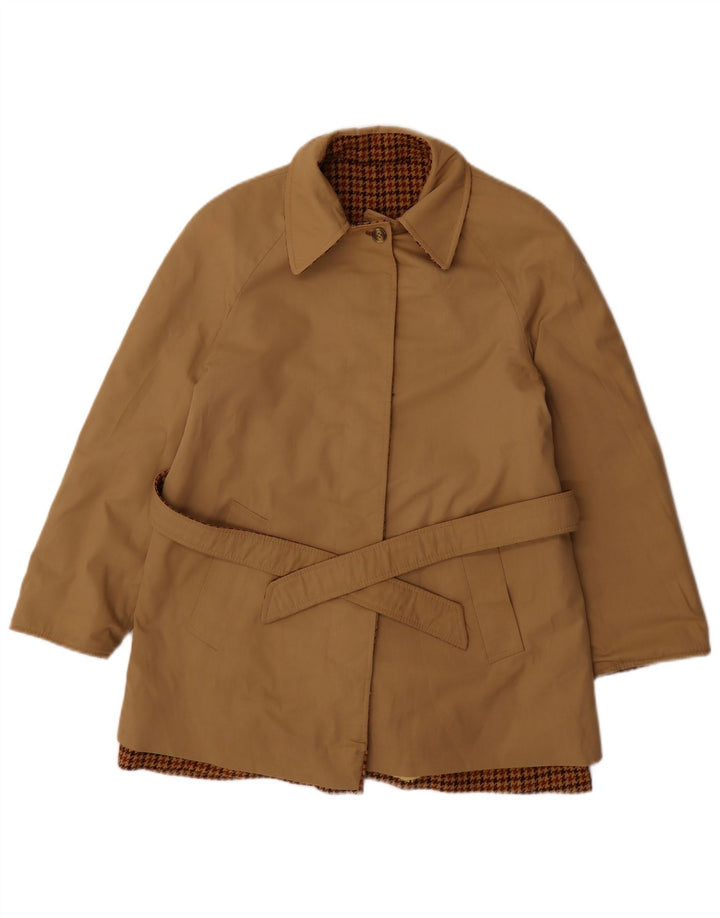 Palton reversibil pentru femei BALLARINI UK 10 mic maro Houndstooth