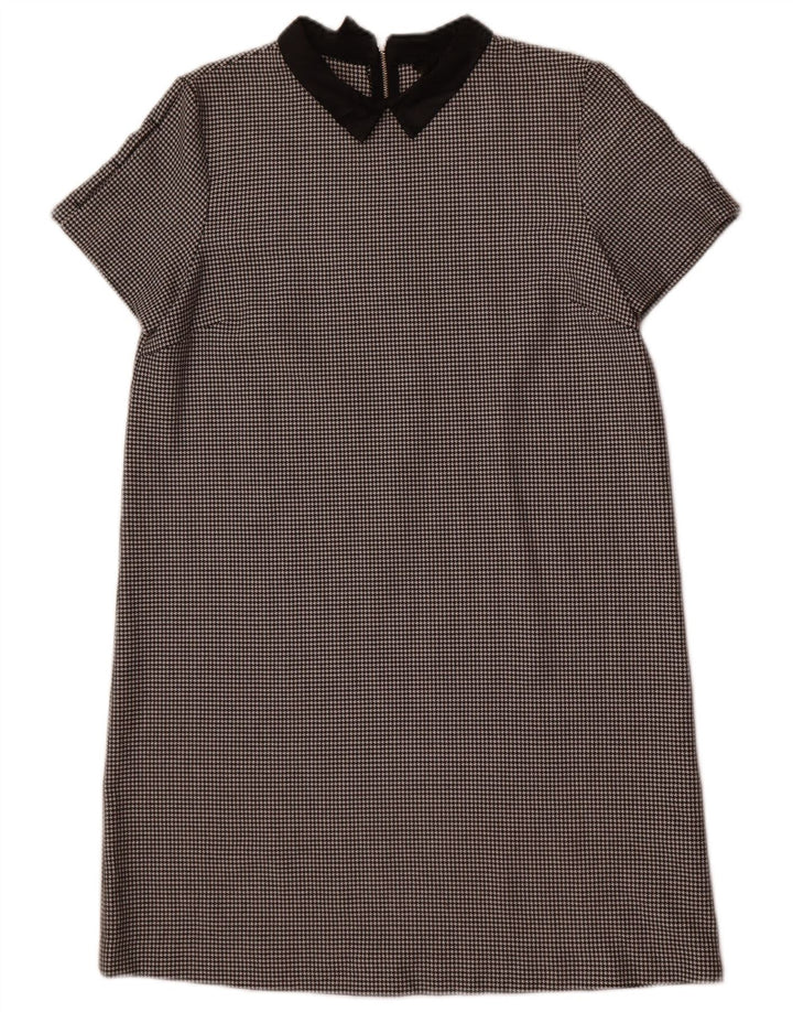 Rochie de damă Zara Marea Britanie 14 Medium Black Houndstooth