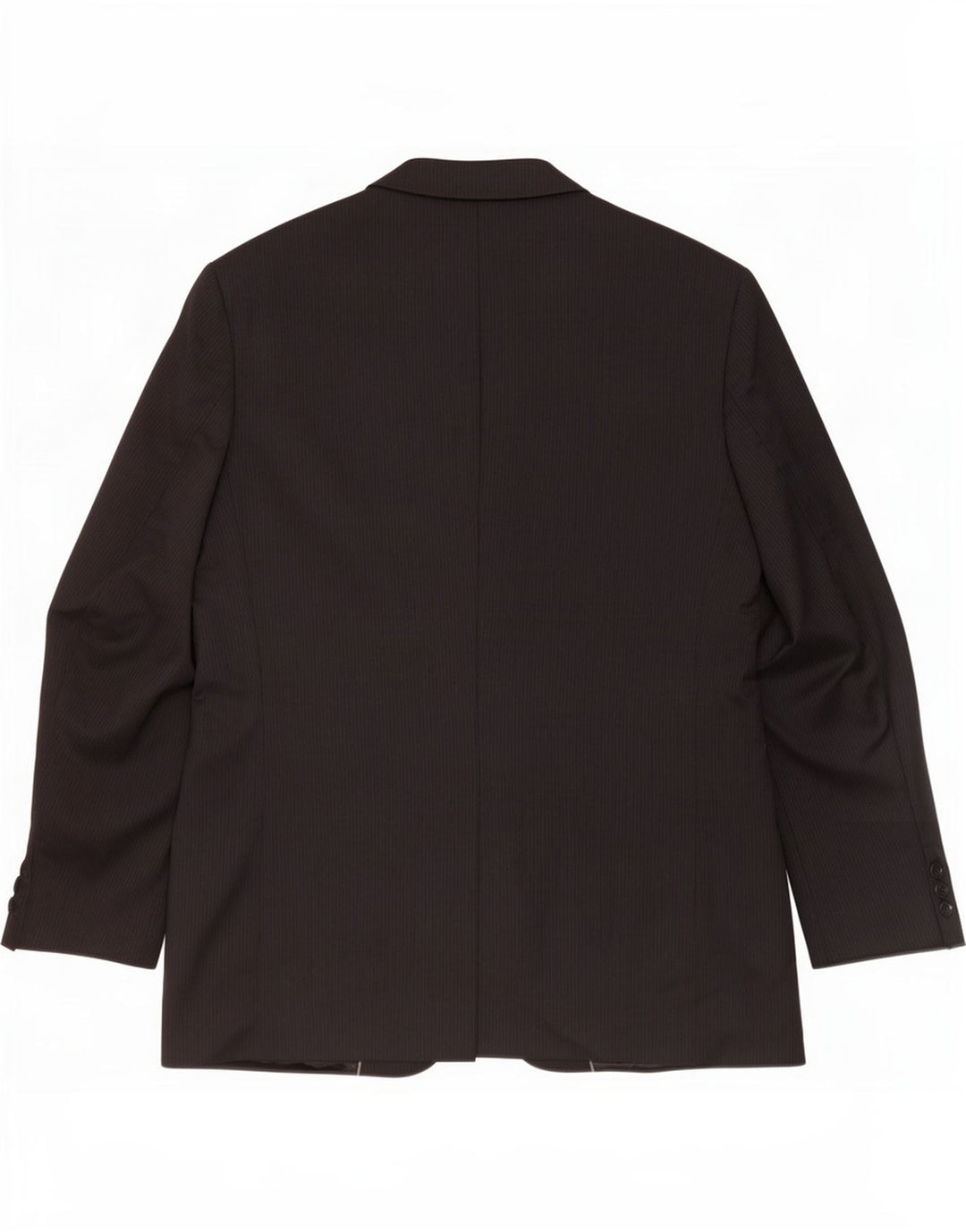 Jachetă pentru bărbați Marks & Spencer, cu 3 nasturi, UK 44 XL Lână neagră cu dungi