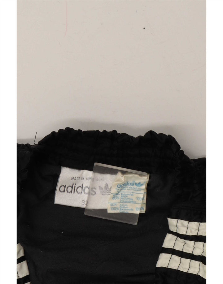 Pantaloni scurți sport Adidas pentru femei UK 14, mari, negru, poliamidă