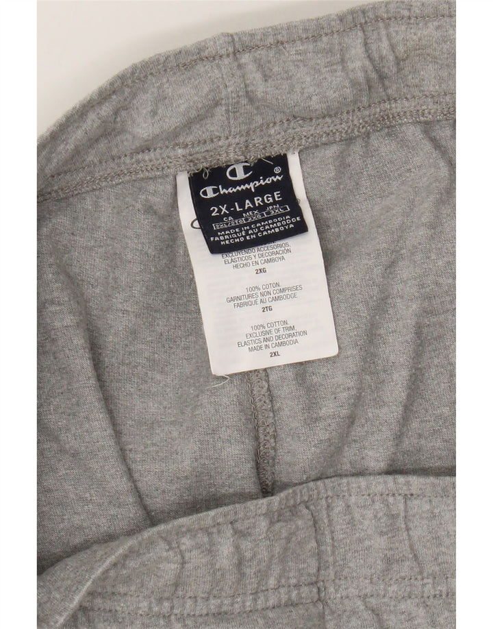 Pantaloni de trening pentru bărbați Champion, 2XL, bumbac cu pete gri