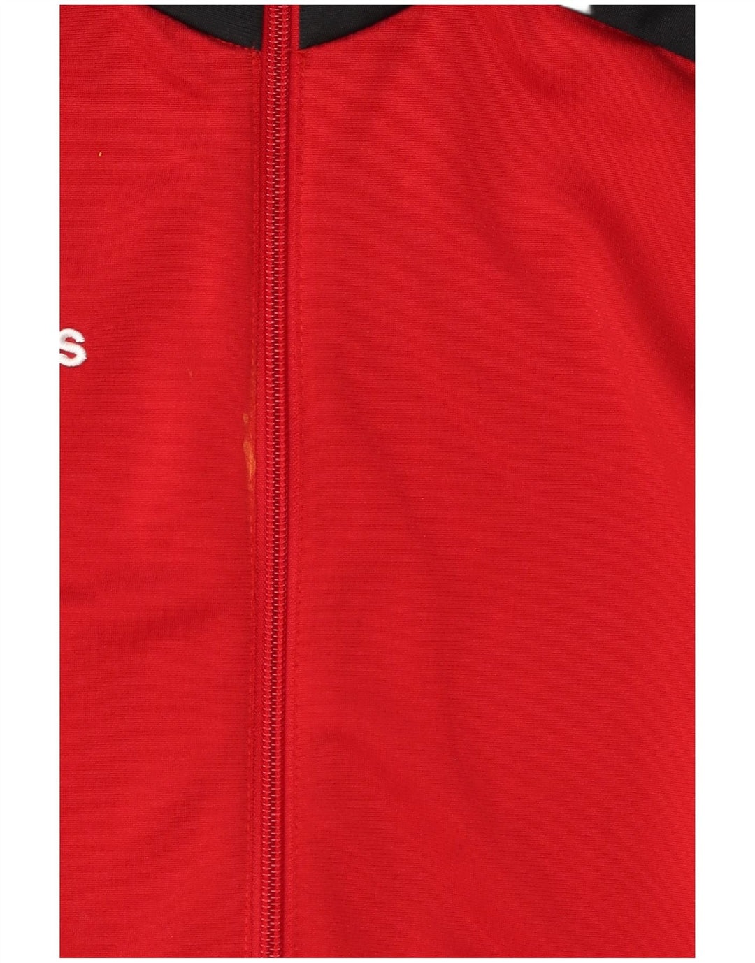 Jachetă de top pentru trening Adidas pentru bărbați, roșu, poliester color bloc