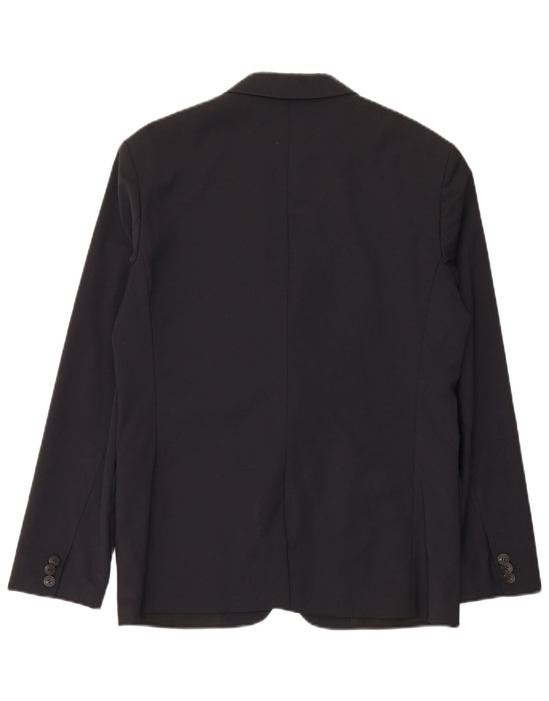 Costum pentru bărbați Calvin Klein, 2 nasturi, 2 piese, IT 50 Large W34 L33 Lână neagră