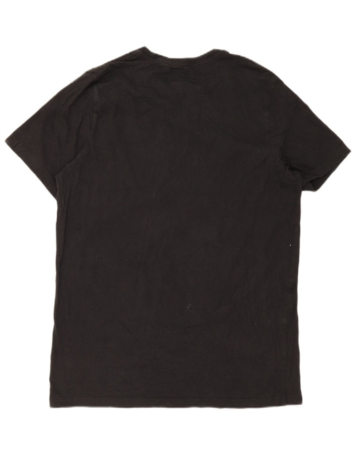 Tricou pentru bărbați Tommy Hilfiger Top mediu negru bumbac