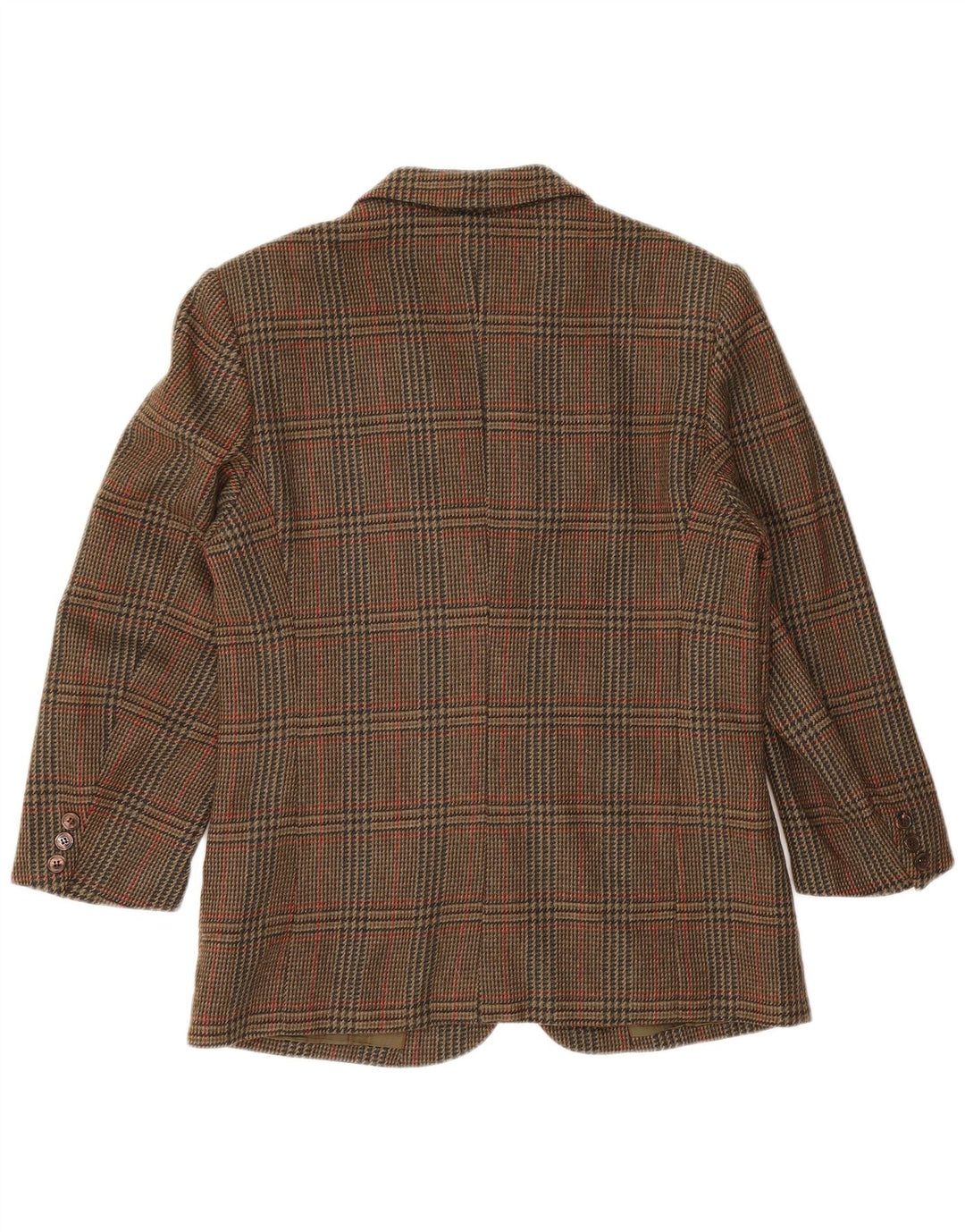 Jachetă Blazer pentru femei Herno Donna IT 44 Lână Maro Mediu Houndstooth