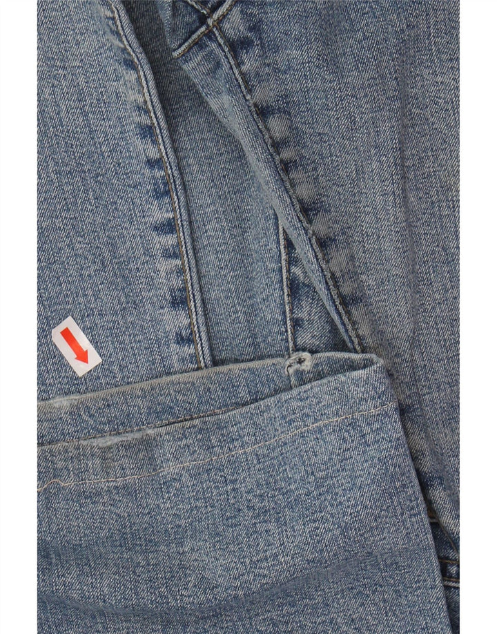 ARMANI Womens Straight Jeans W31 L29 Blue