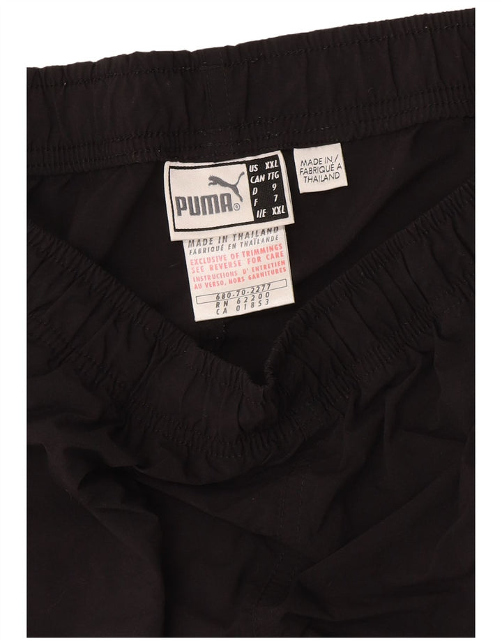 Pantaloni scurti sport PUMA pentru bărbați, 2XL, negru, nailon color bloc