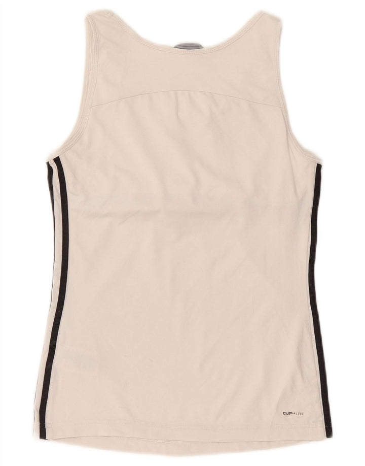 Vestă pentru femei Adidas UK 10 Poliester alb mic