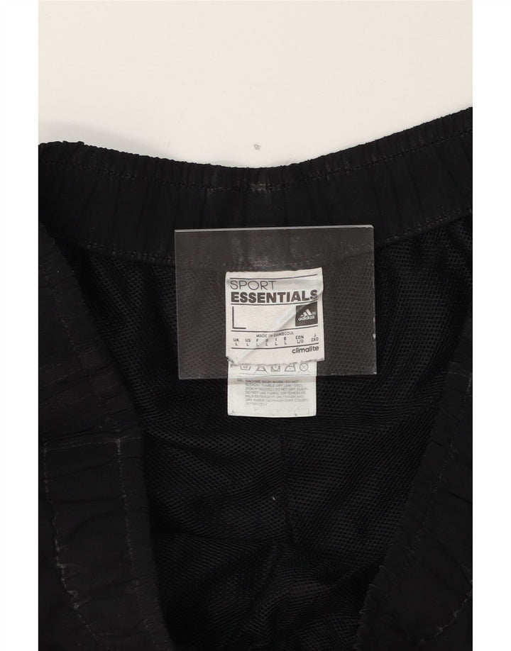 ADIDAS Mens Climalite Sport Shorts Large Black Polyester Vintage Adidas and Second-Hand Adidas from Messina Hembry 