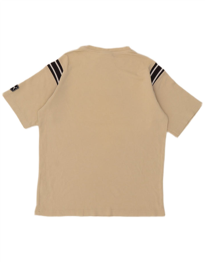 Tricou grafic pentru bărbați Puma Top Medium Beige Bumbac