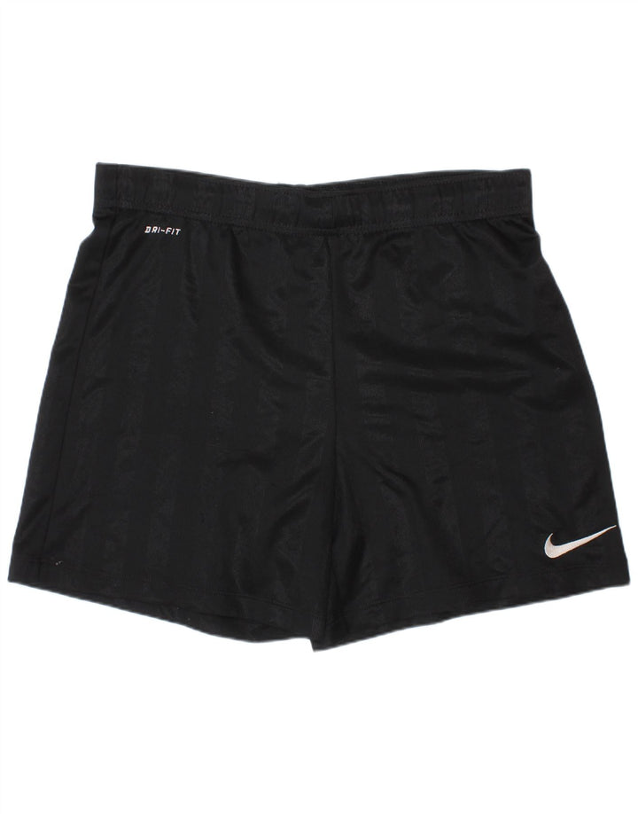 Pantaloni scurți sport Nike Dri Fit pentru băieți 10-11 ani Poliester cu dungi negre medii