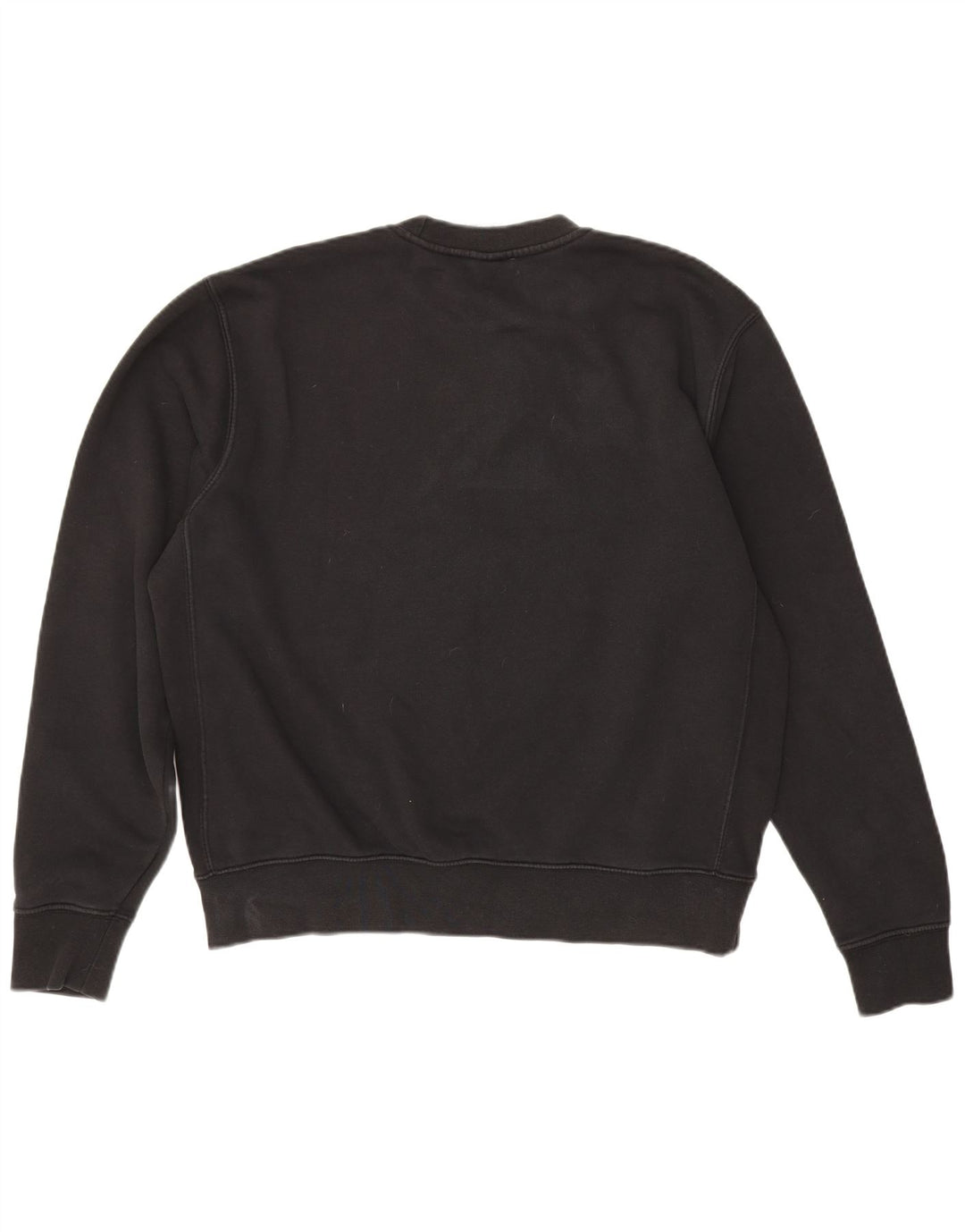 Pulover Nike pentru bărbați, bumbac mediu negru