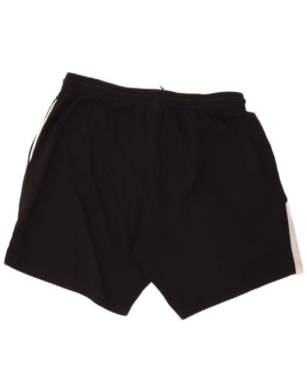 Pantaloni scurți sport grafic Reebok pentru bărbați XL, negru, poliester color bloc