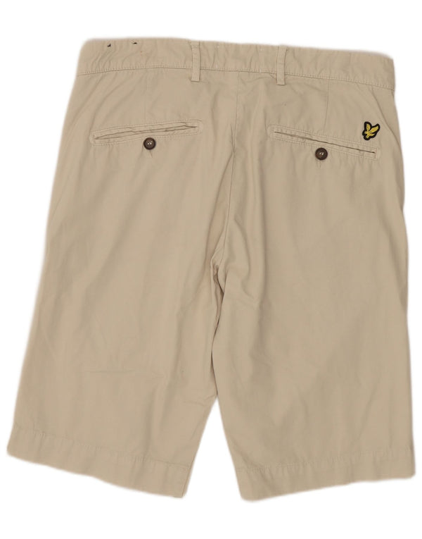 Pantaloni scurți chino pentru bărbați Lyle & Scott W31 Bej mediu