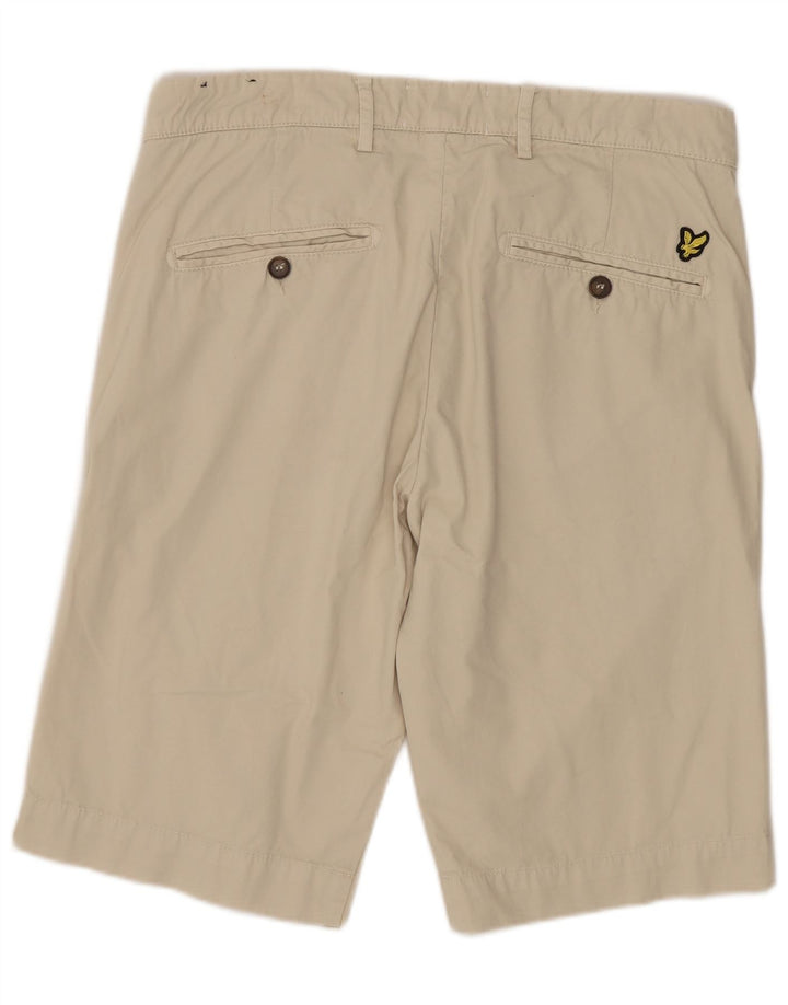 Pantaloni scurți chino pentru bărbați Lyle & Scott W31 Bej mediu