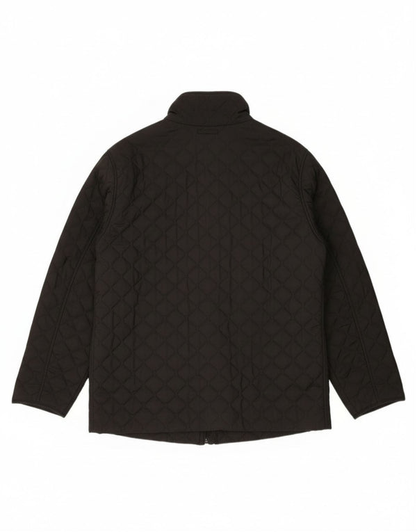 Jachetă matlasată pentru femei Ellesse UK 14 Large Black