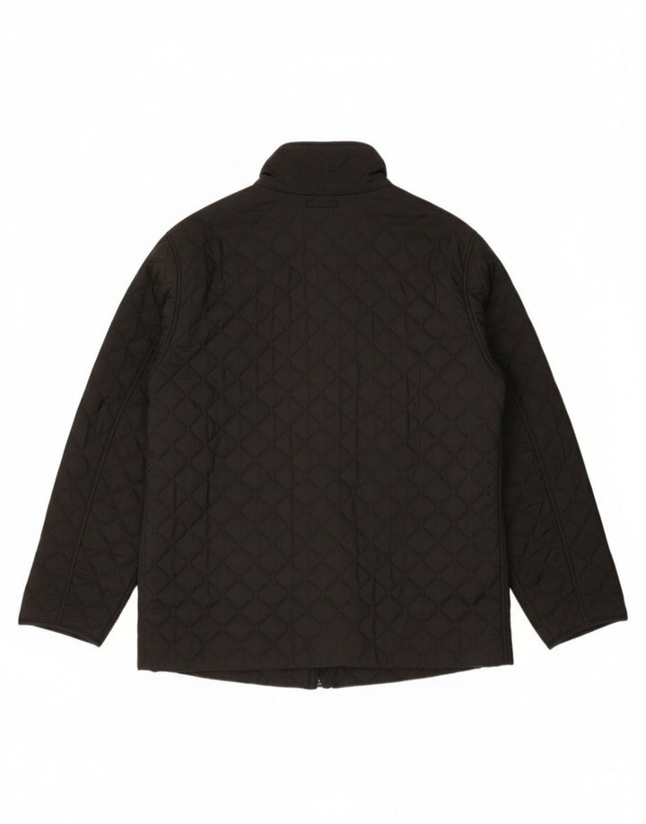 Jachetă matlasată pentru femei Ellesse UK 14 Large Black