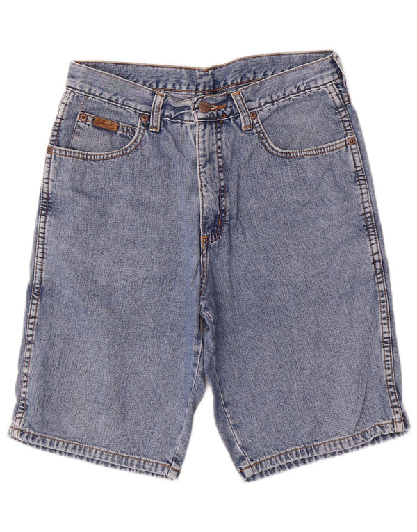 Pantaloni scurți din blugi pentru bărbați Wrangler W28 Medium Blue