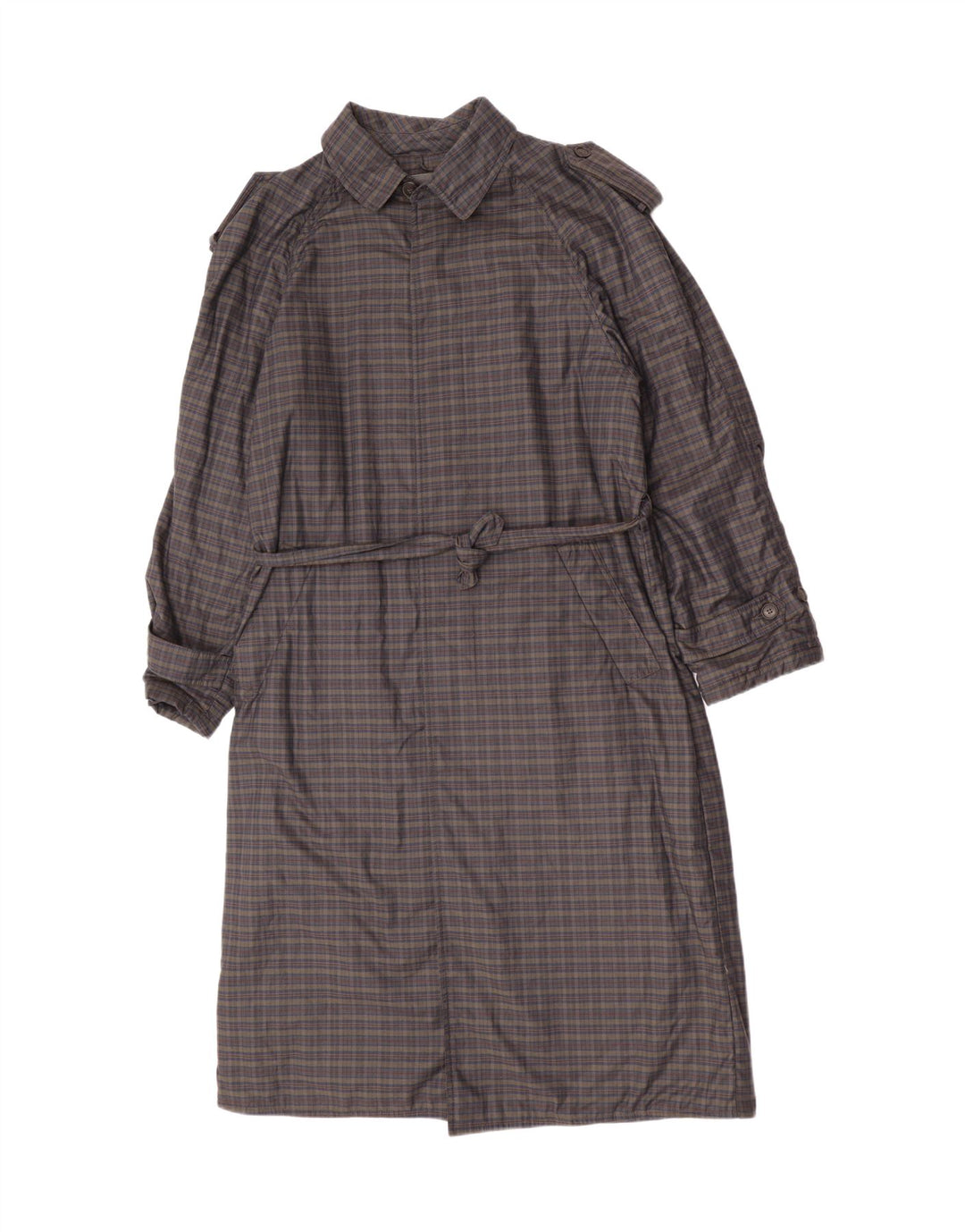 Palton militar pentru bărbați Gio Renzi UK 38, gri mediu, carouri