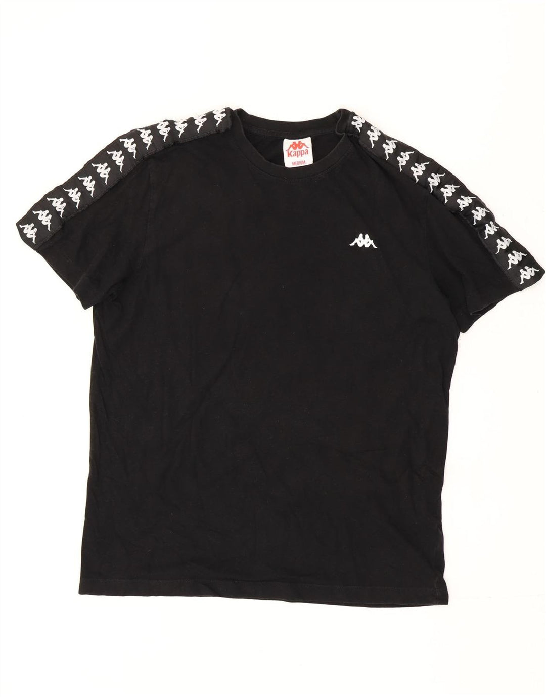 Tricou grafic pentru bărbați Kappa Top Mediu Negru