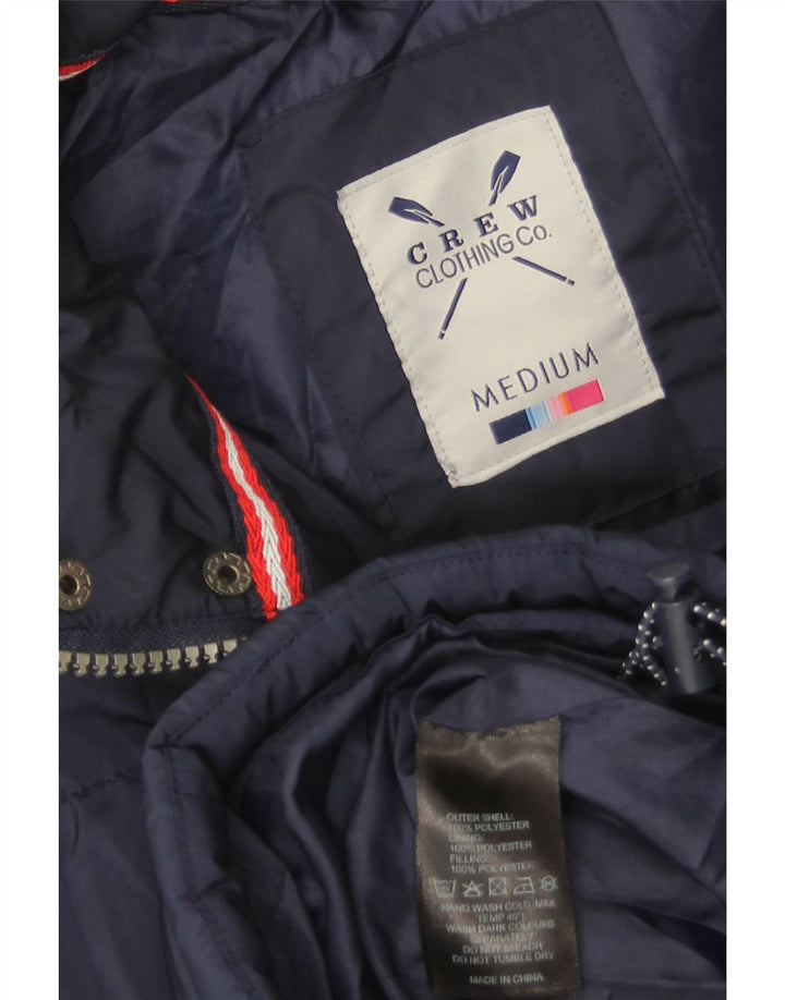 Crew Clothing Gilet căptușit pentru bărbați UK 38 Medium Bleumarin Poliester