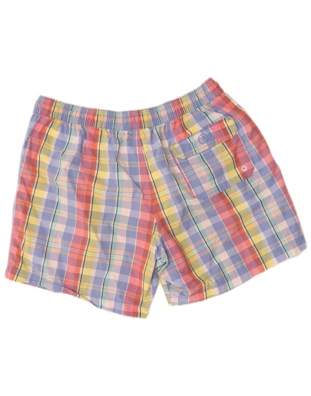 Pantaloni scurți de înot pentru bărbați Marks & Spencer XL, multicolor, bumbac carouri