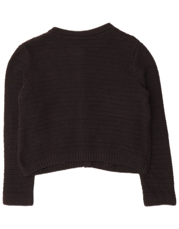 MARKS & SPENCER Pulover cardigan supradimensionat pentru femei UK 10 Mic Negru