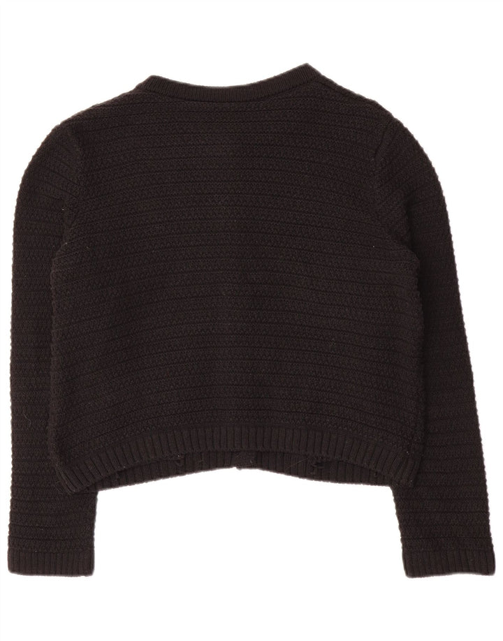 MARKS & SPENCER Pulover cardigan supradimensionat pentru femei UK 10 Mic Negru