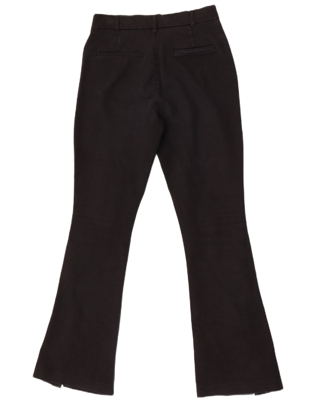 Pantaloni casual pentru femei Flare Zara Mediu L28 L32 Negri