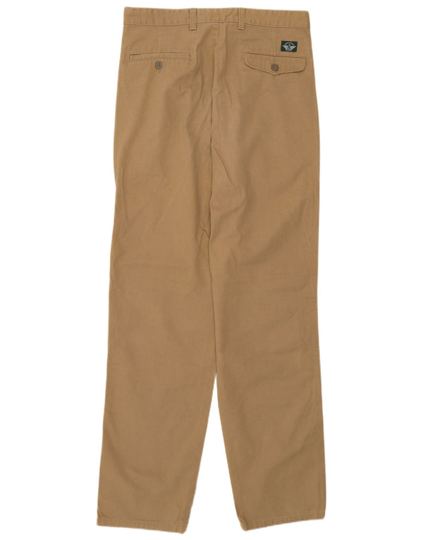 Pantaloni chino pentru bărbați Dockers Pegged, L32 L34, bej, bumbac, clasici