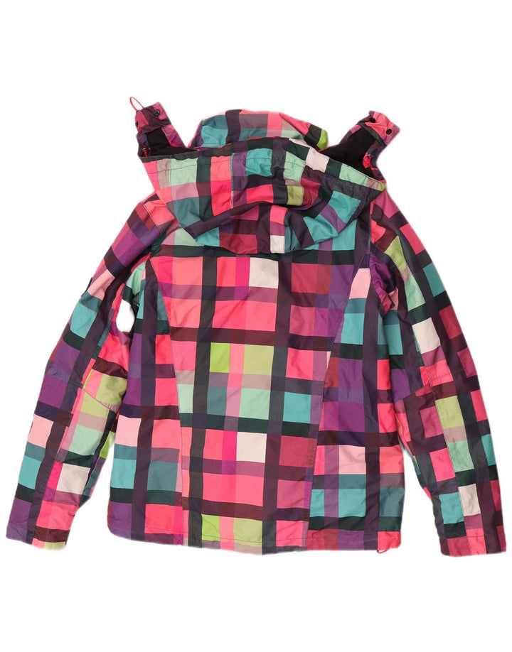 Jachetă de ploaie cu glugă pentru femei Maui and Sons UK 14 Medium, multicoloră