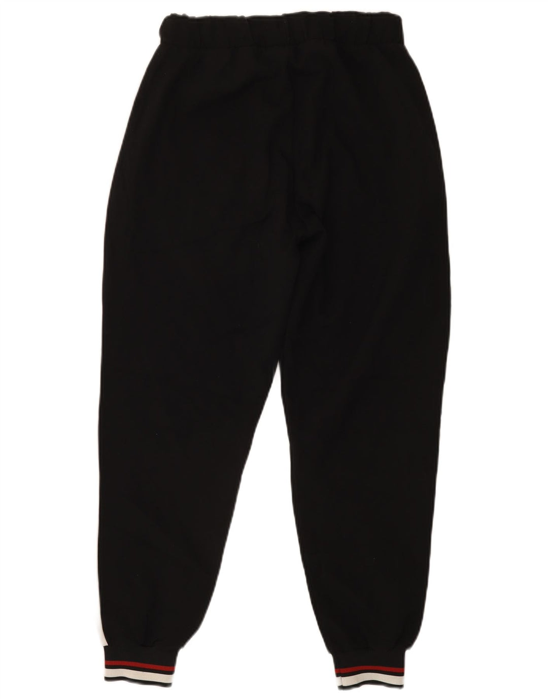 Pantaloni de trening Zara pentru femei Joggeri mici, negru, poliester color bloc