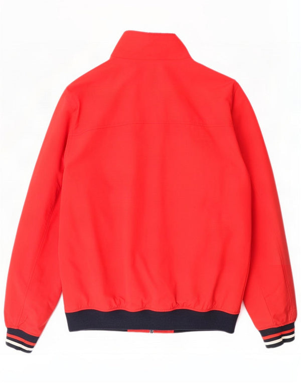Jachetă bomber pentru bărbați Tommy Hilfiger UK 40 mare, roșu, poliamidă color bloc