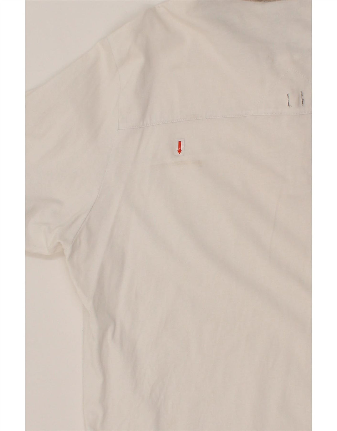 ADIDAS Mens Polo Shirt Large Off White Cotton Vintage Adidas and Second-Hand Adidas from Messina Hembry 
