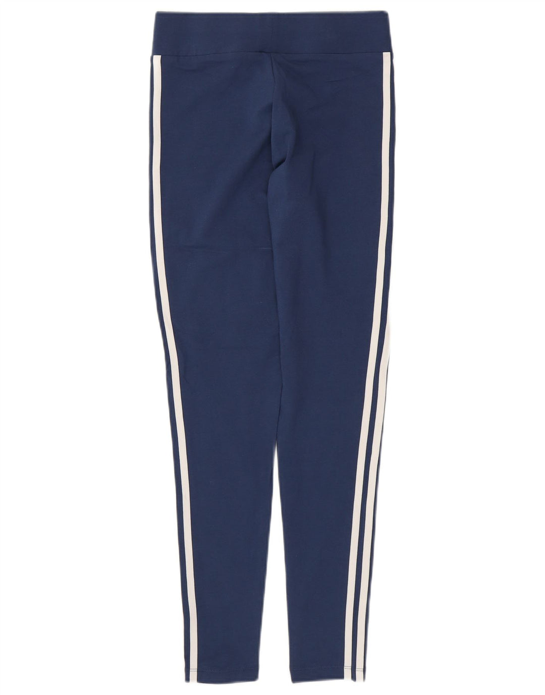 Leggings pentru femei ADIDAS UK 10 mici din bumbac bleumarin