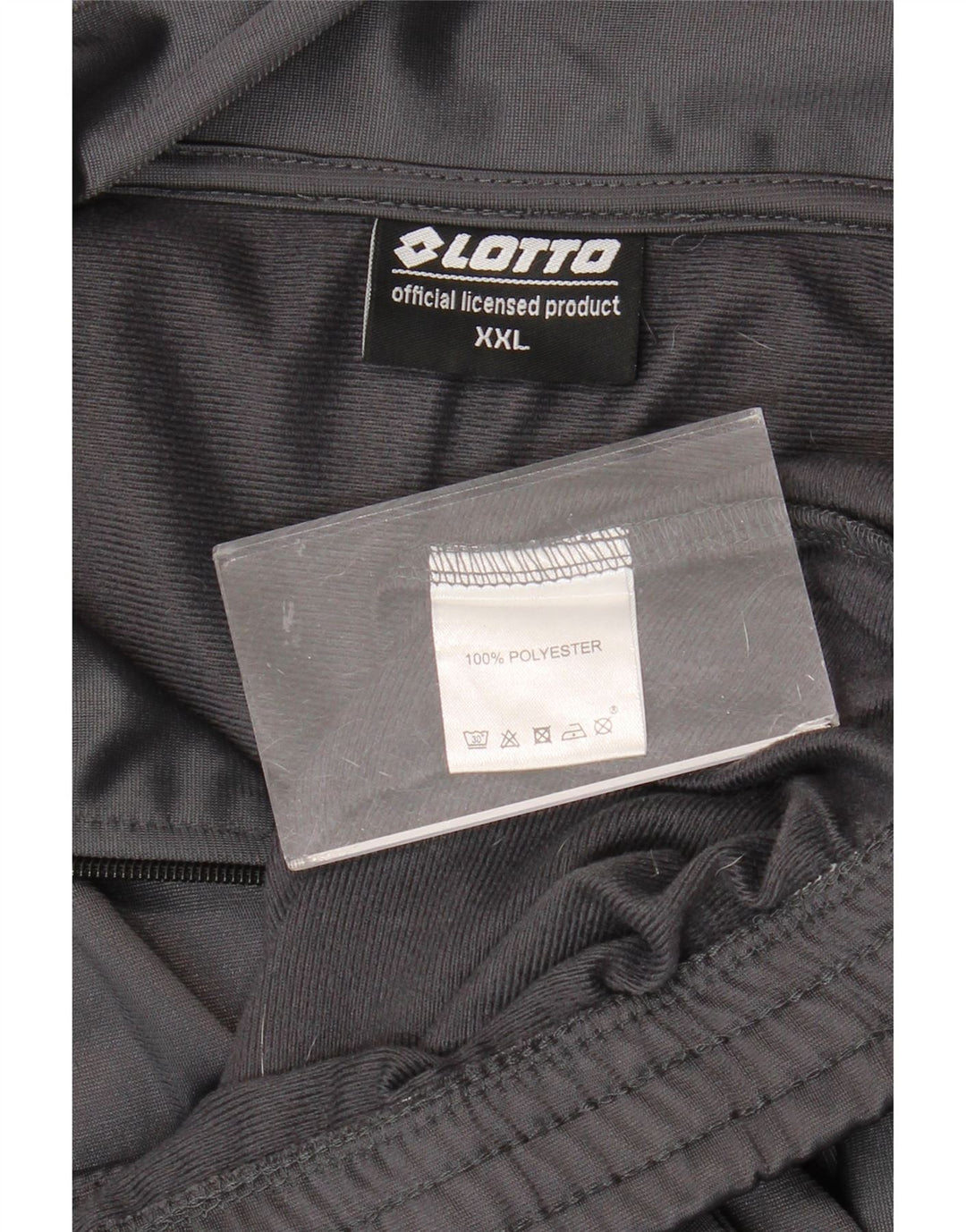 Jachetă de trening pentru bărbați Lotto, 2XL, poliester gri