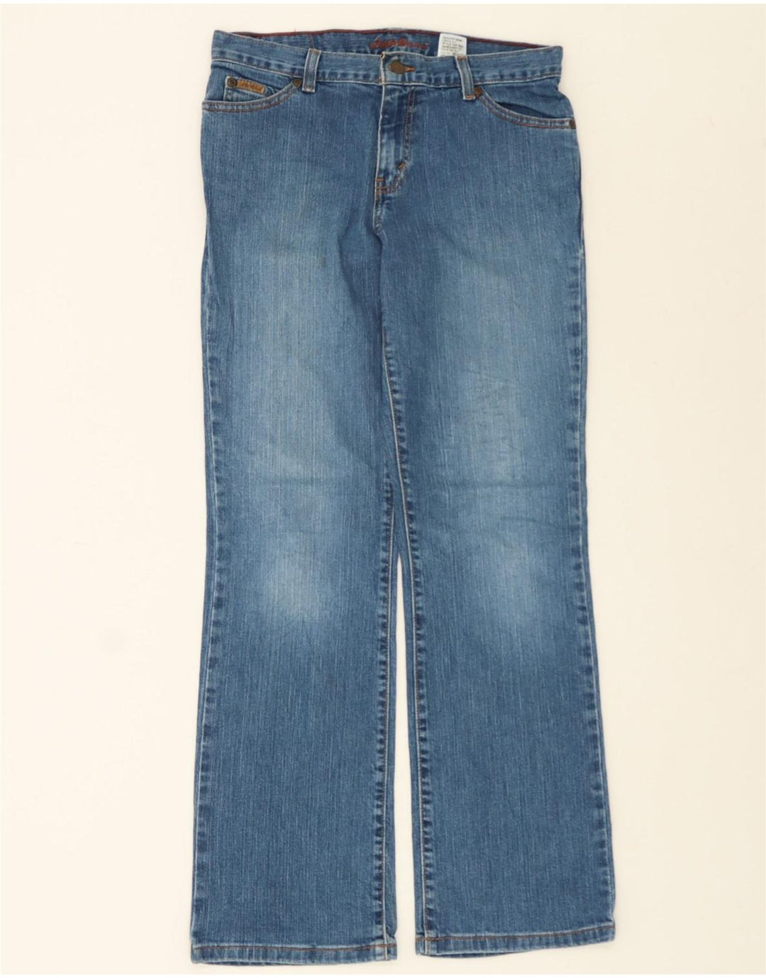 EDDIE BAUER Womens Bootcut Jeans US 6 Medium W30 L31 Blue Cotton Vintage Eddie Bauer and Second-Hand Eddie Bauer from Messina Hembry 