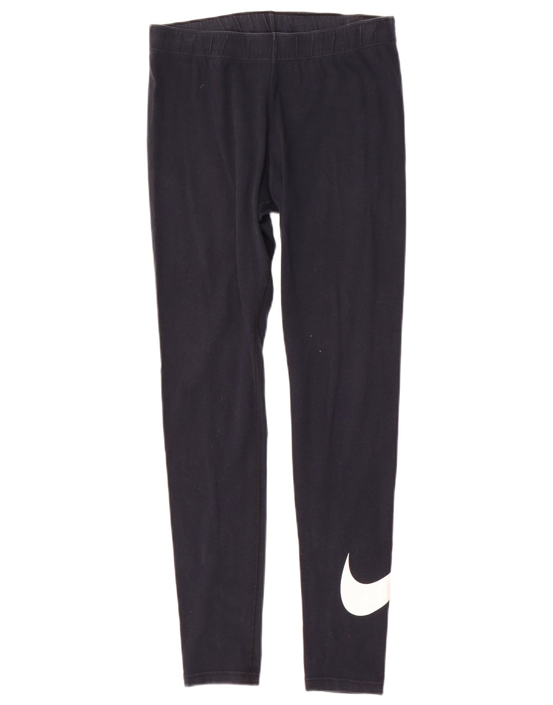 Leggings grafic Nike pentru femei UK 14, bumbac mediu negru