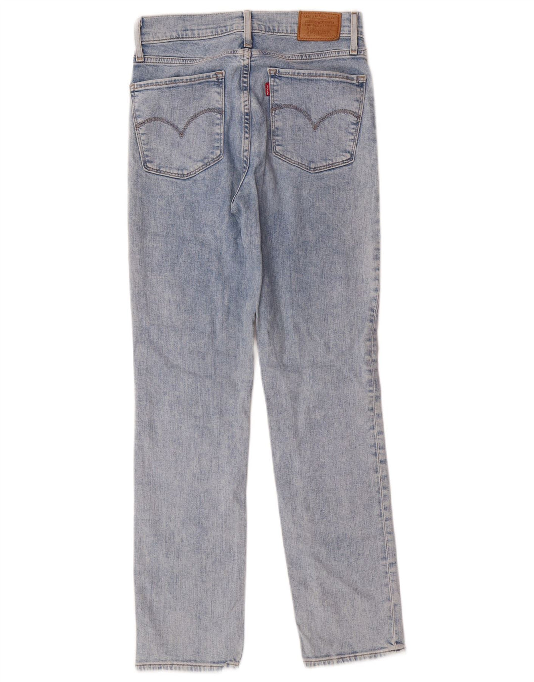 Blugi drepti cu talie mare Levi's 724 pentru femei W26 L28 albastru