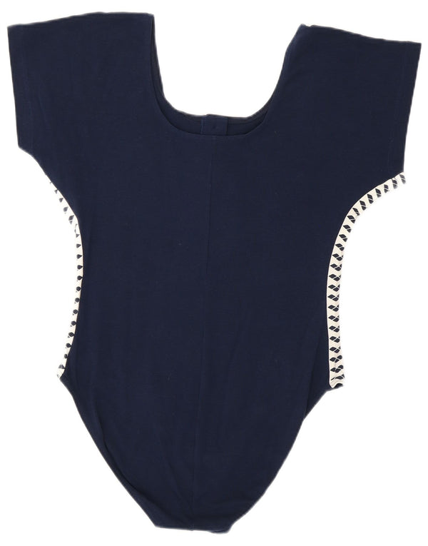 Body cu grafic pentru femei Arena UK 16, mare, albastru marin, sport color-block