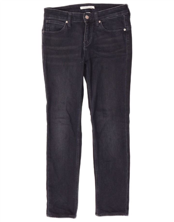 Blugi slim pentru femei Calvin Klein L28 L28 Bumbac bleumarin