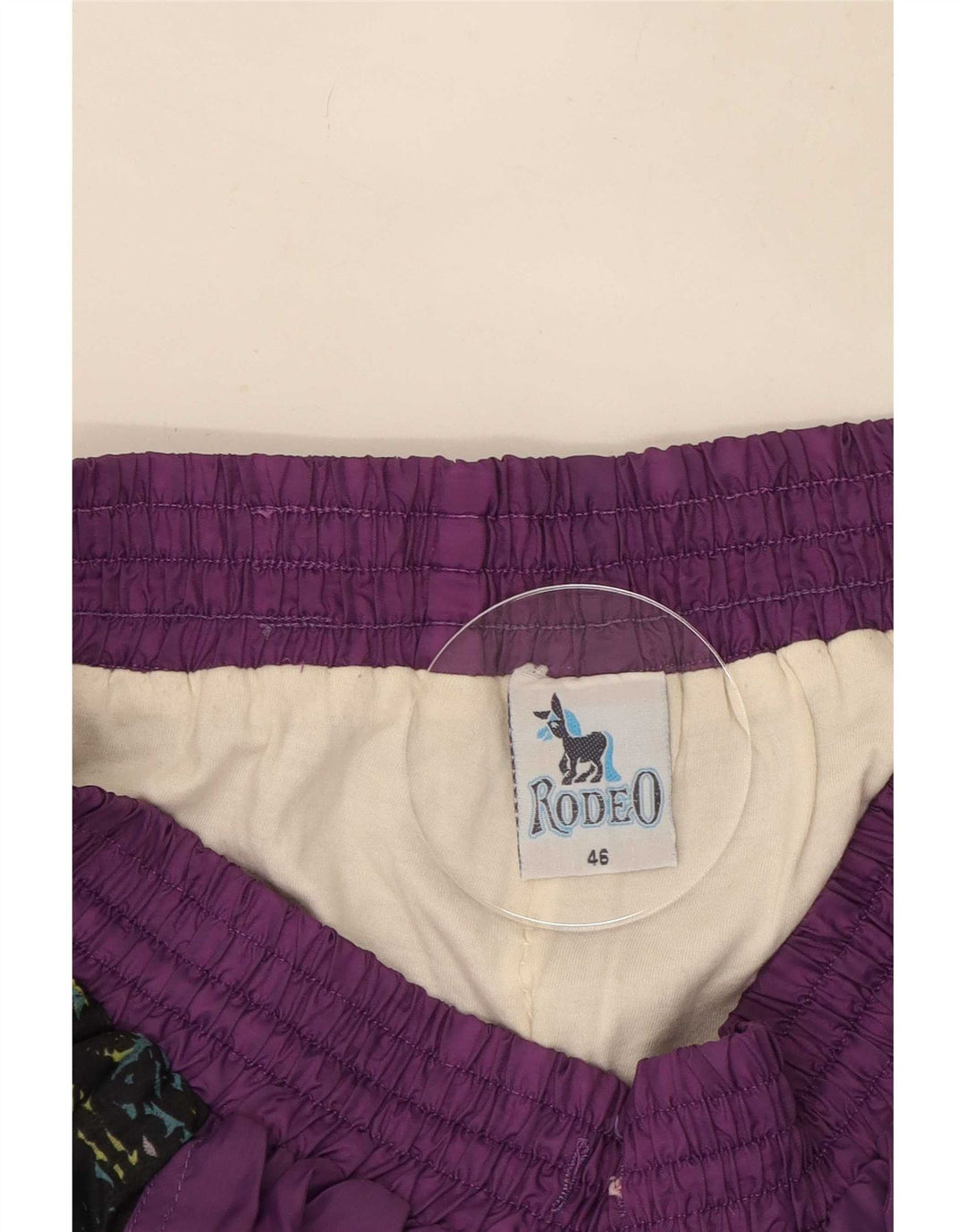 Pantaloni de trening pentru bărbați Rodeo EU 46 Mic Violet Geometric Nailon