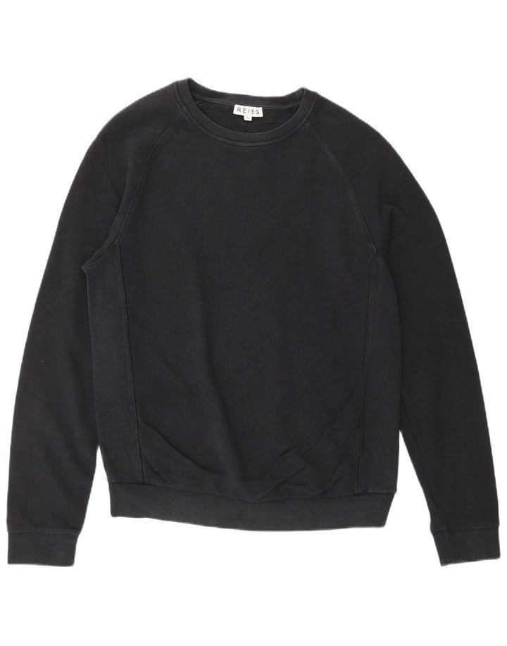 Pulover REISS pentru femei UK 14 Medium bleumarin Bumbac