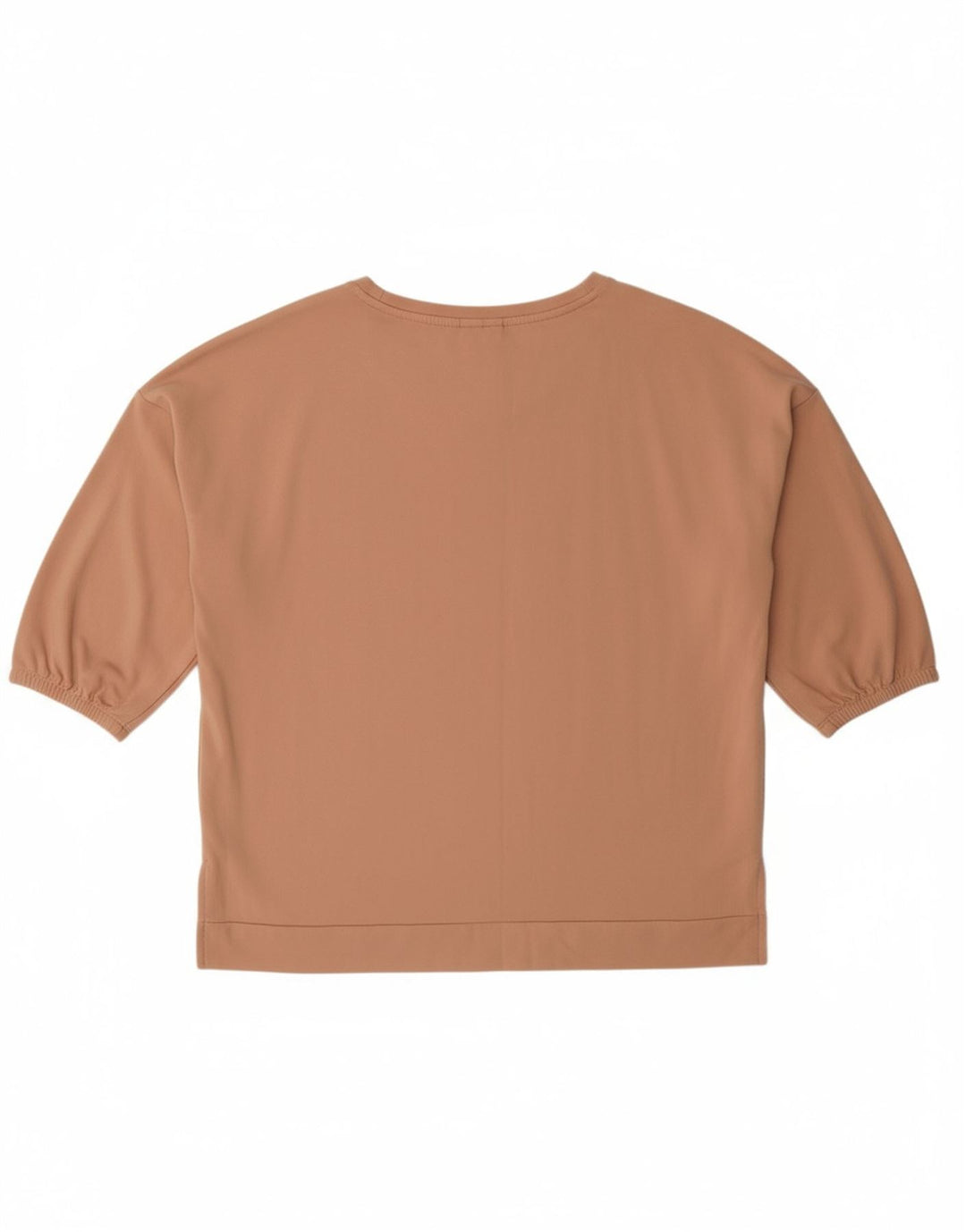 ELLESSE Womens Oversized 3/4 Sleeve Sweatshirt Jumper UK 14 Medium Pink